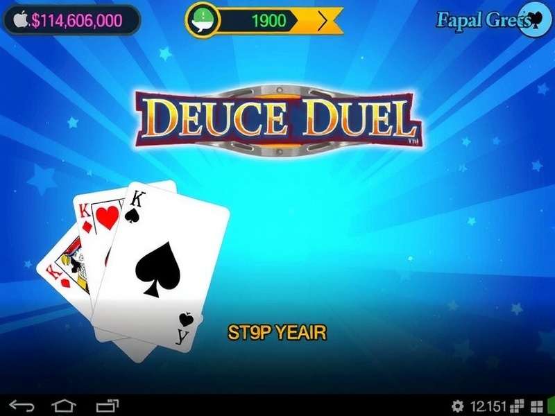 Intense card battle in Deuce Duel Deluxe Deuce Duel Deluxe Gameplay Screenshot